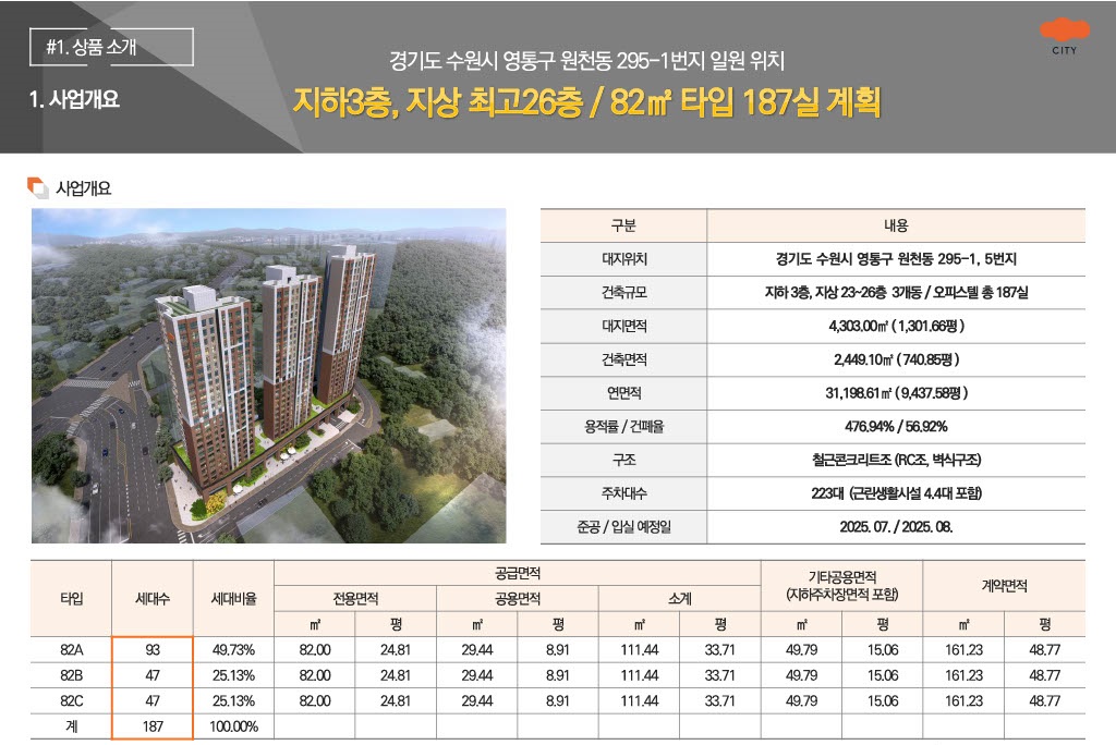 1. 상품 소개 1사업개요