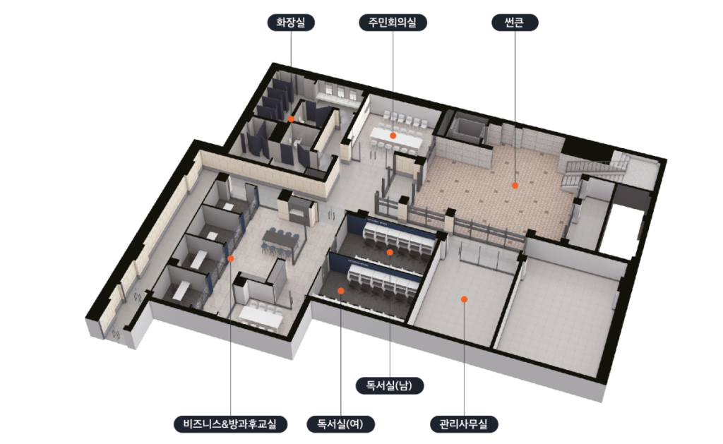 이편한세상시티 광교웰스하임 - 커뮤니티